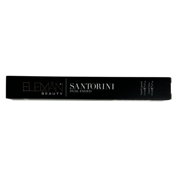 Eleman Beauty Other - Eleman Beauty Santorini Dual Ended Liquid Lipstick Vegan Smooth Long Lasting NEW
